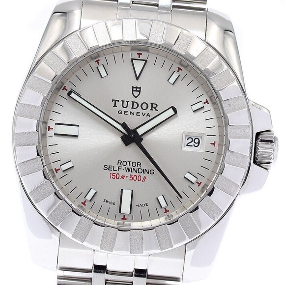 TUDOR Sports collection 20010 Date Silver Dial Automatic Men's Watch_868965 - Picture 2 of 7